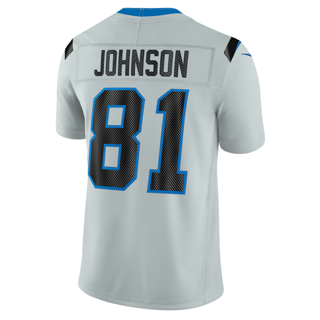 Detroit Lions Calvin Johnson Silver 2026 Rivalries Collection Stitched Limited Jersey product image 3, provided for visual