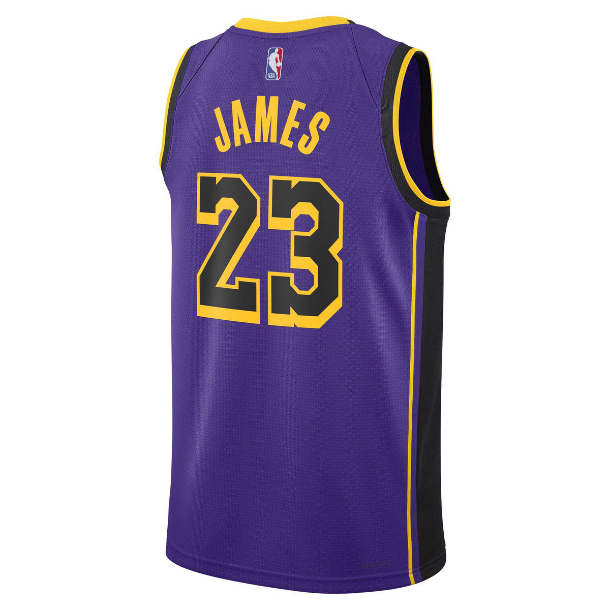 Los Angeles Lakers Jordan Brand Statement Edition Swingman Jersey - Lebron James - Unisex product image 4, provided for