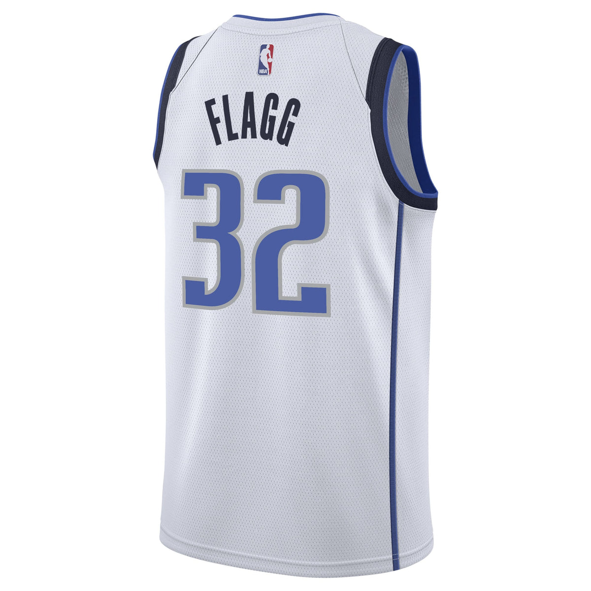 Cooper Flagg Dallas Mavericks 2025 Association Edition Swingman Jersey - White - Youth product image 4, provided for visual
