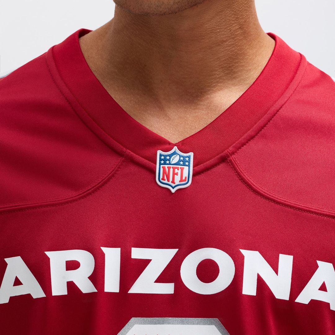 Arizona Cardinals James Conner Cardinal Home Game Jersey product image 6, provided for visual reference and product detail