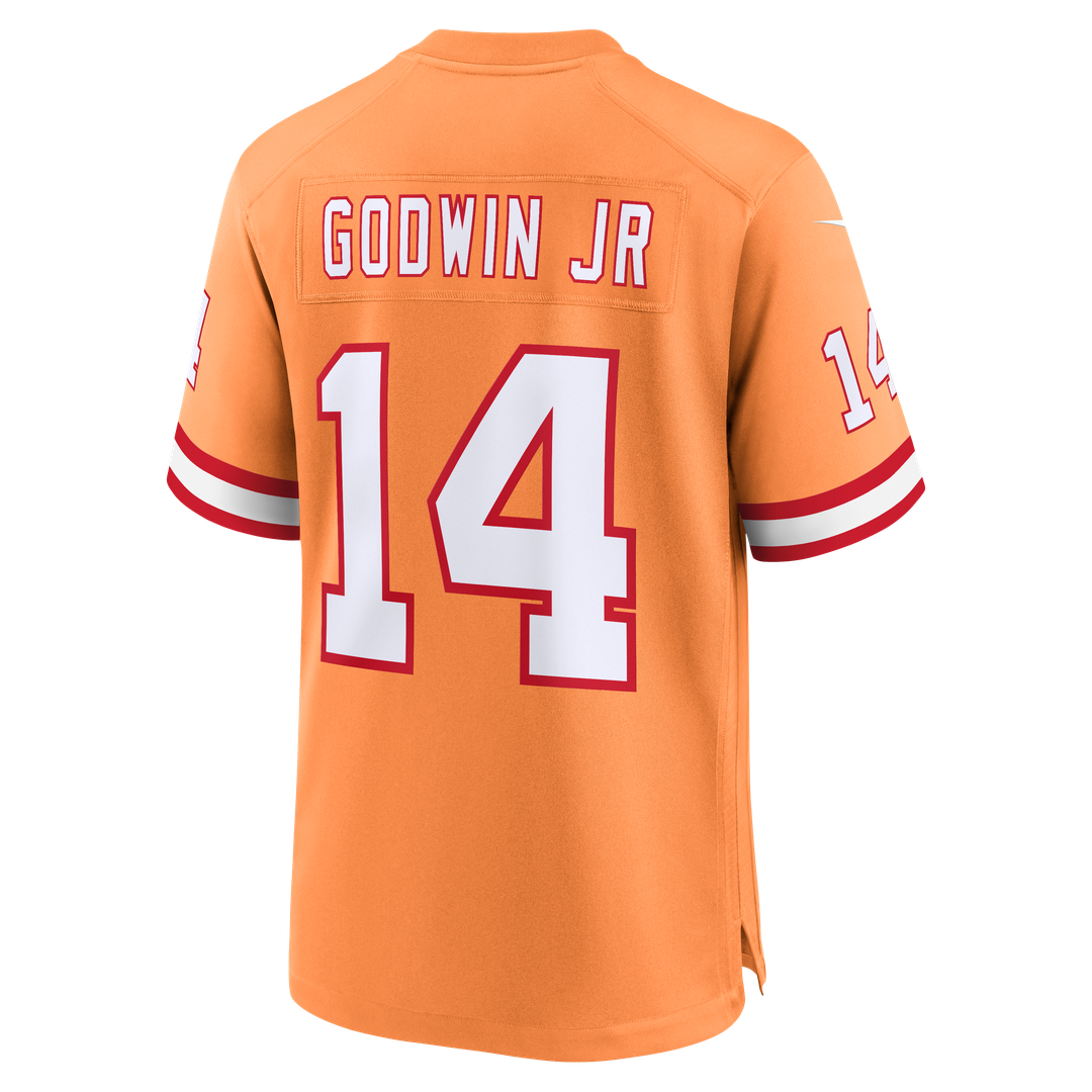 Tampa Bay Buccaneers Chris Godwin Jr. Red Game Player Jersey product image 26, provided for visual reference and product
