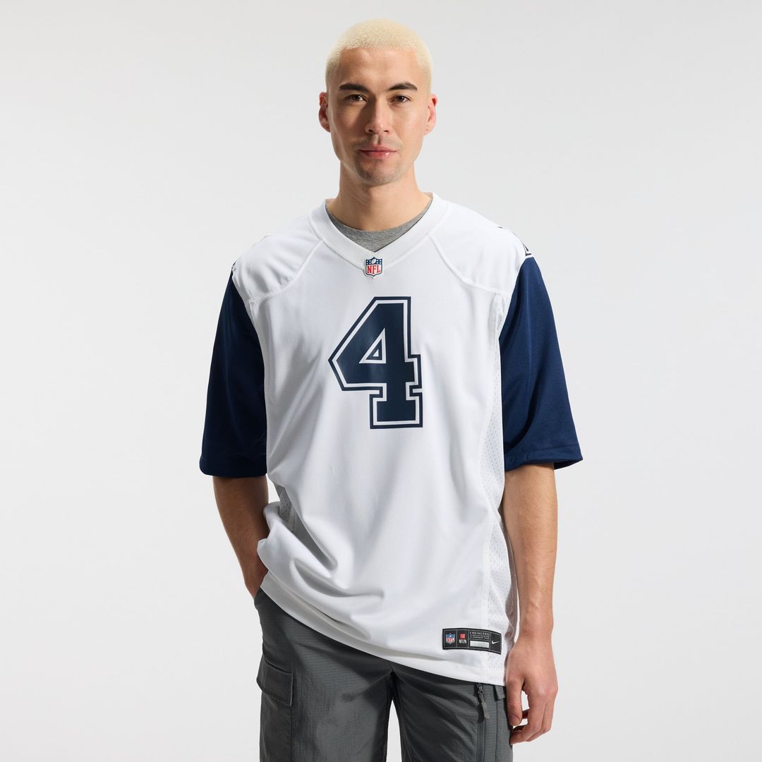 Dallas Cowboys Dak Prescott Navy Alternate Game Team Jersey product image 14, provided for visual reference and product