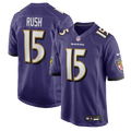 Baltimore Ravens Cooper Rush Purple Team Game Jersey product image 1, provided for visual reference and product detail review