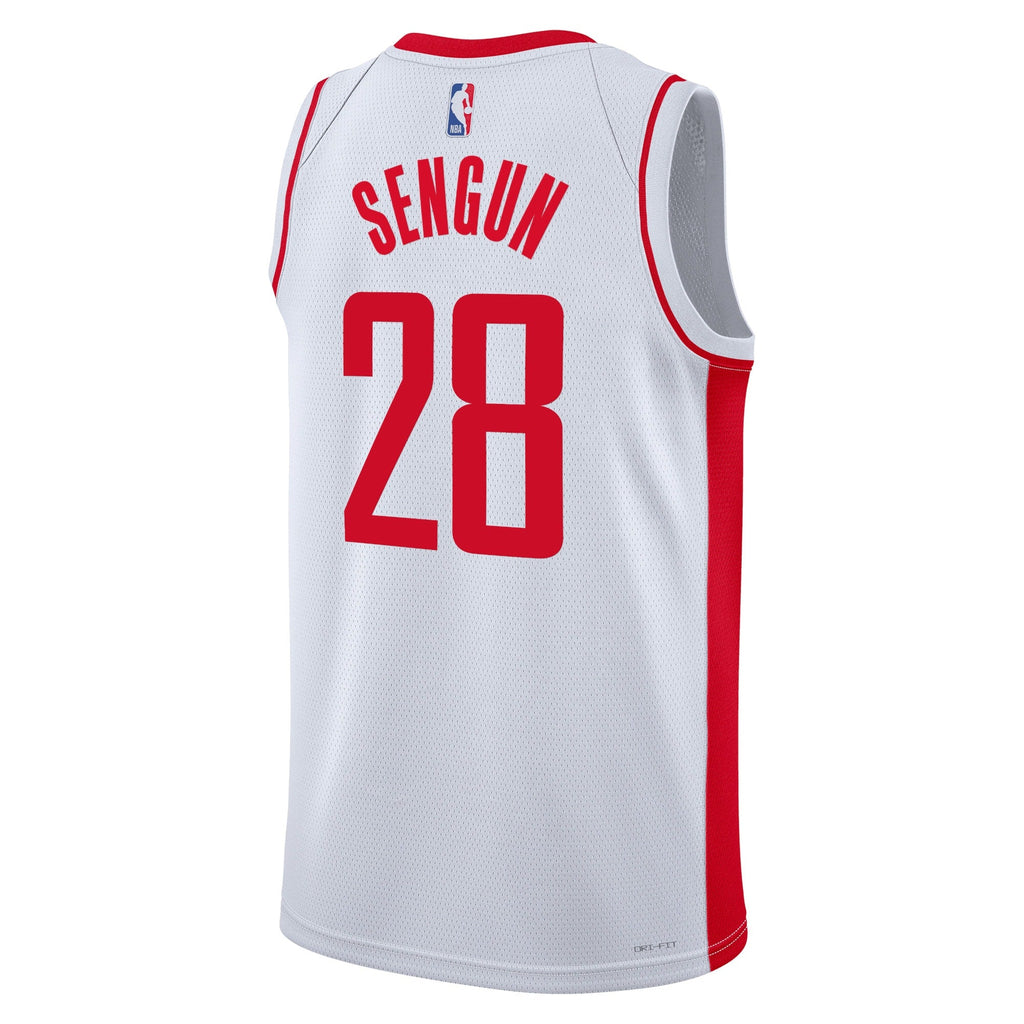 Alperen Sengun Houston Rockets Association Edition Swingman Jersey - White - Unisex product image 3, provided for visual