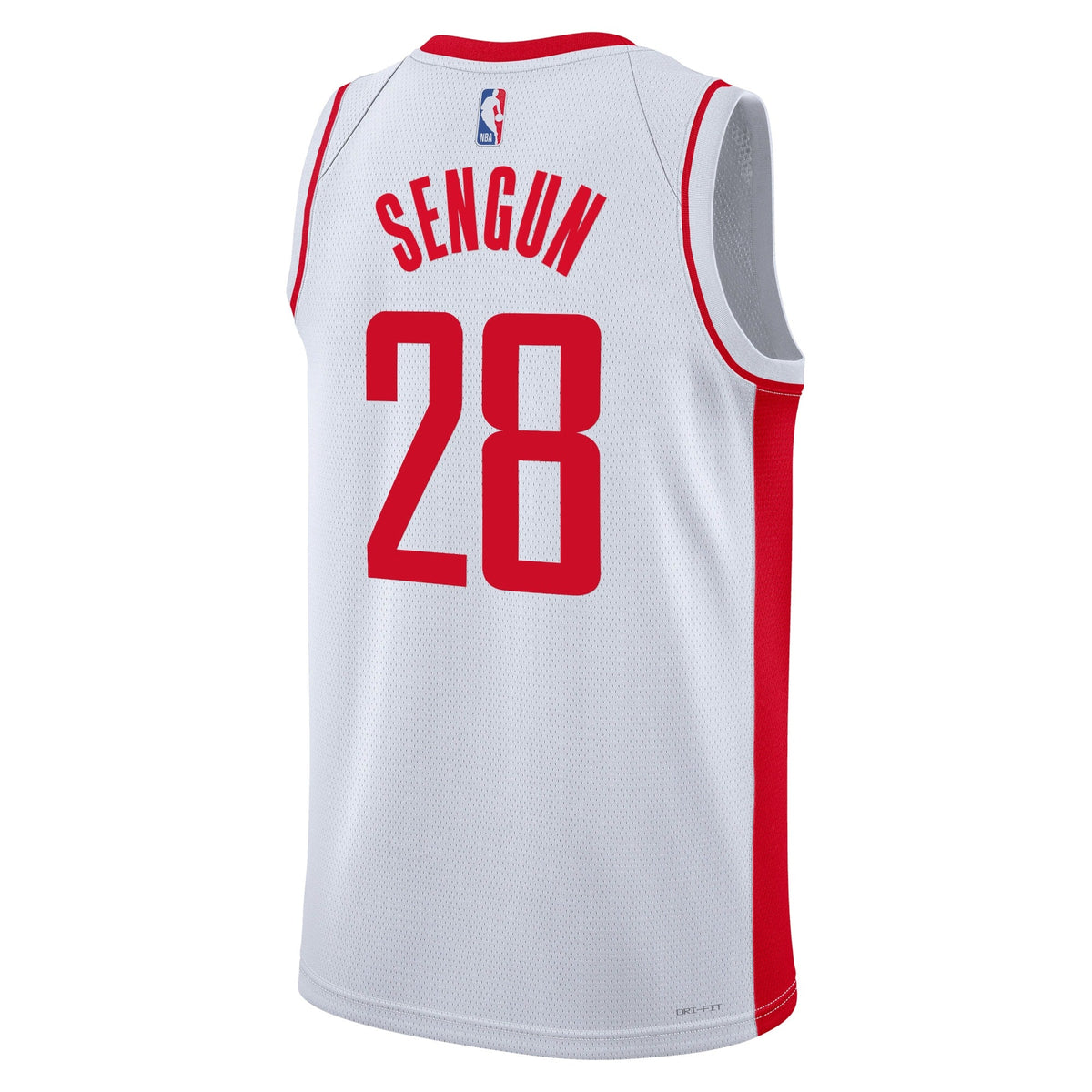 Alperen Sengun Houston Rockets Association Edition Swingman Jersey - White - Unisex product image 3, provided for visual