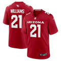 Arizona Cardinals Garrett Williams Cardinal Game Jersey product image 1, provided for visual reference and product detail