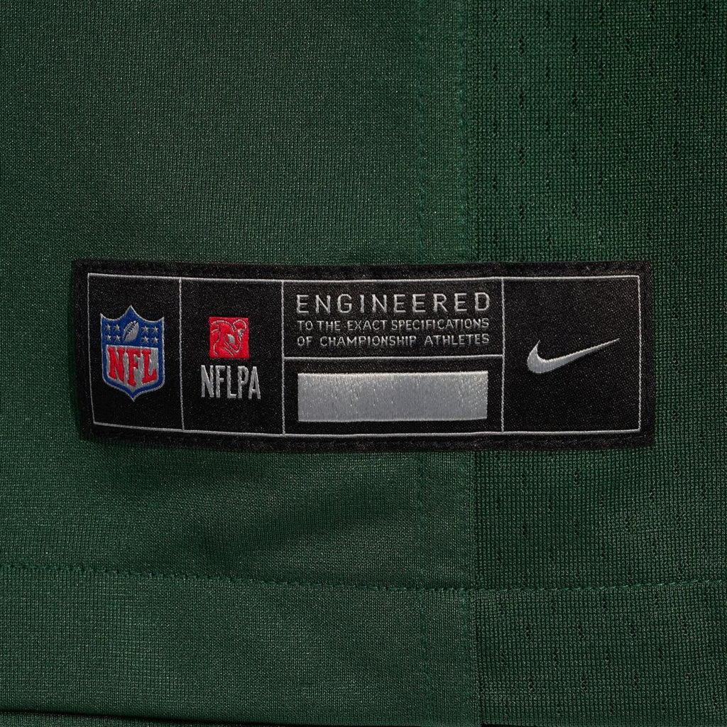 Green Bay Packers Xavier McKinney Green Team Game Jersey product image 6, provided for visual reference and product detail