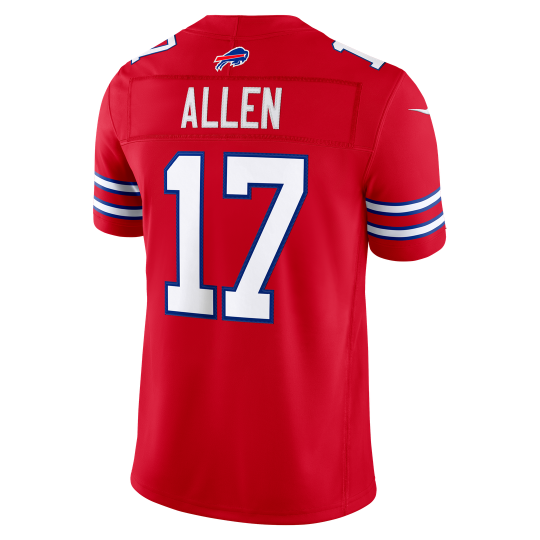 Buffalo Bills Josh Allen White Vapor F.U.S.E. Stitched Limited Jersey product image 9, provided for visual reference and