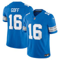Detroit Lions Jared Goff Blue Vapor F.U.S.E. Limited Jersey product image 1, provided for visual reference and product