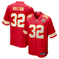 Kansas City Chiefs Nick Bolton Red Game Jersey product image 1, provided for visual reference and product detail review