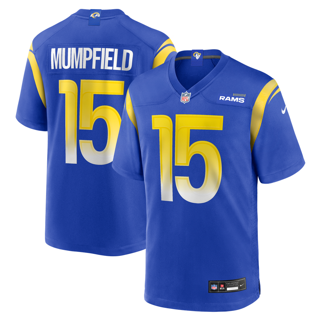 Los Angeles Rams Konata Mumpfield Royal Team Game Jersey product image 1, provided for visual reference and product detail