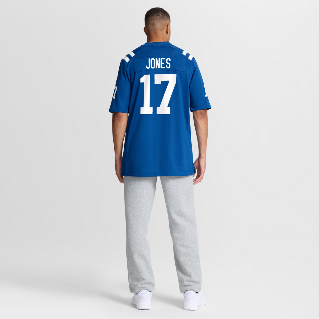 Indianapolis Colts Daniel Jones White Game Jersey product image 16, provided for visual reference and product detail review