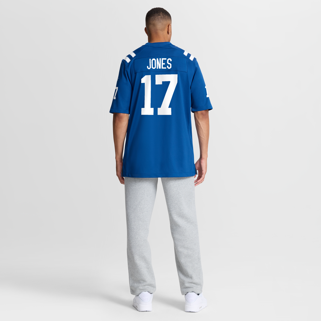 Indianapolis Colts Daniel Jones White Game Jersey product image 16, provided for visual reference and product detail review