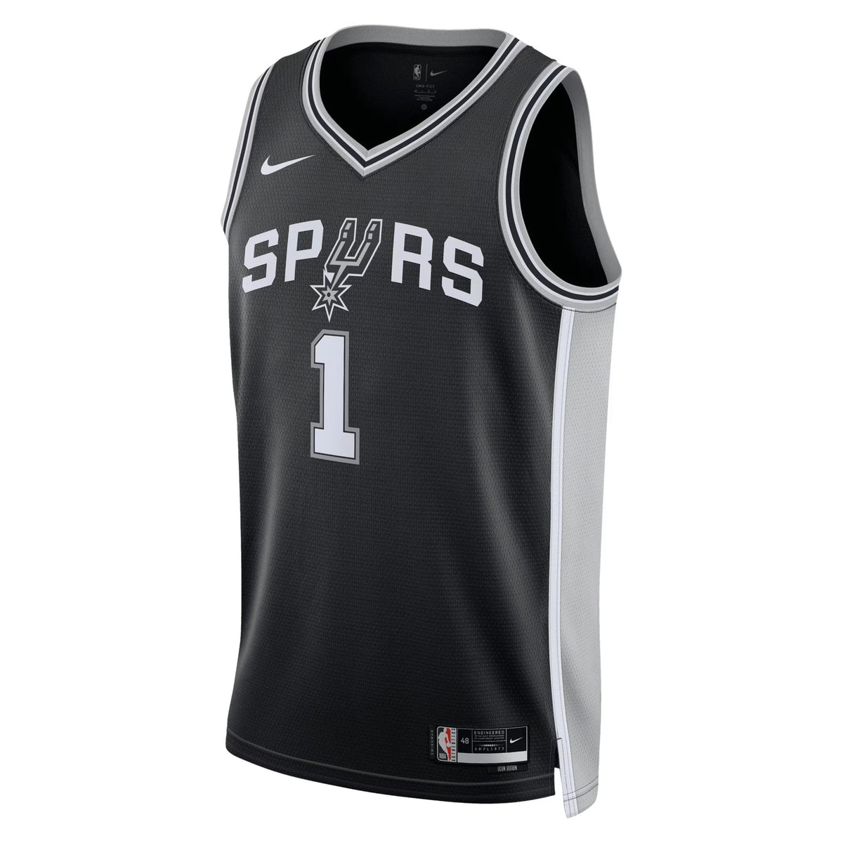 Victor Wembanyama San Antonio Spurs Swingman Icon Jersey product image 3, provided for visual reference and product detail
