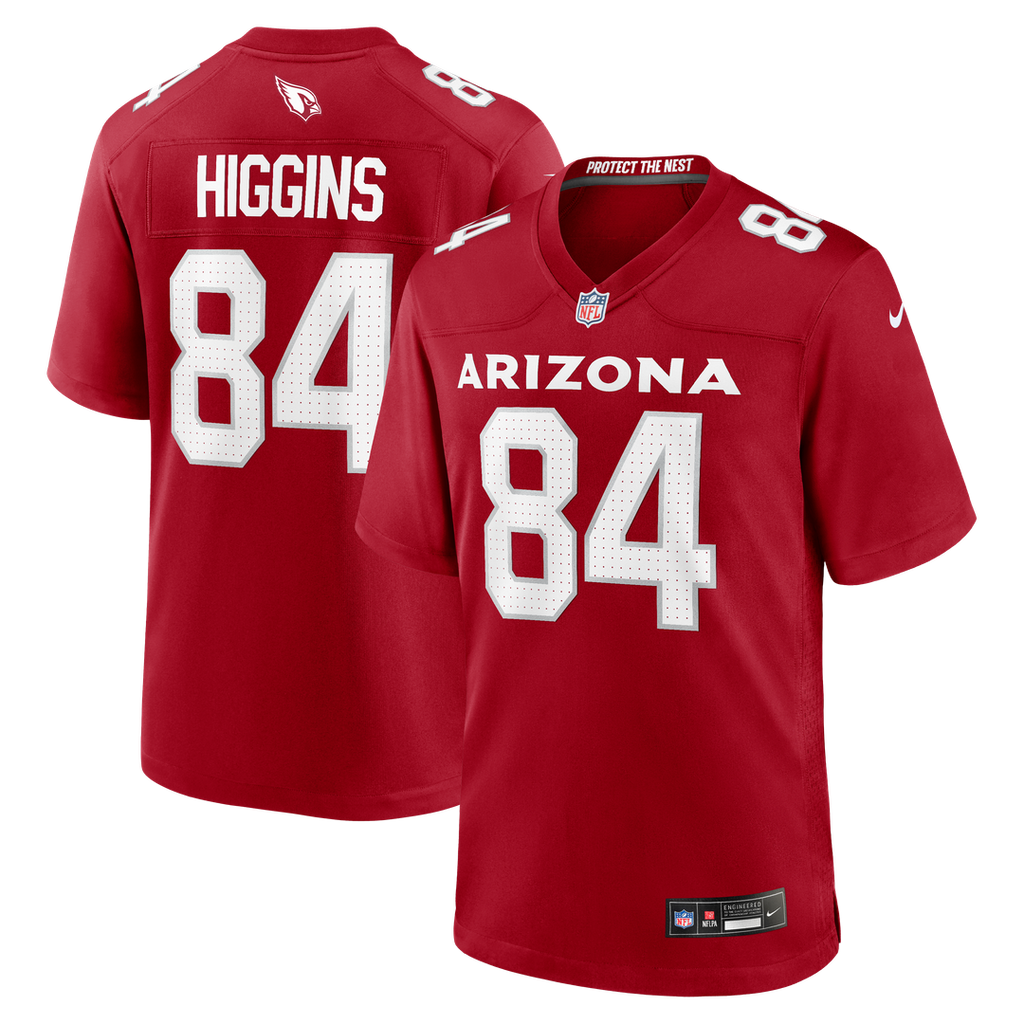 Arizona Cardinals Elijah Higgins Cardinal Team Game Jersey product image 1, provided for visual reference and product detail