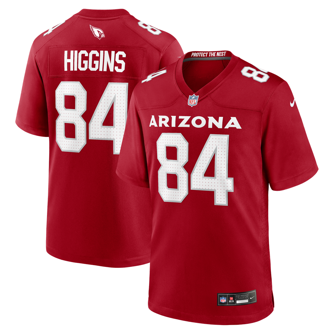 Arizona Cardinals Elijah Higgins Cardinal Team Game Jersey product image 1, provided for visual reference and product detail