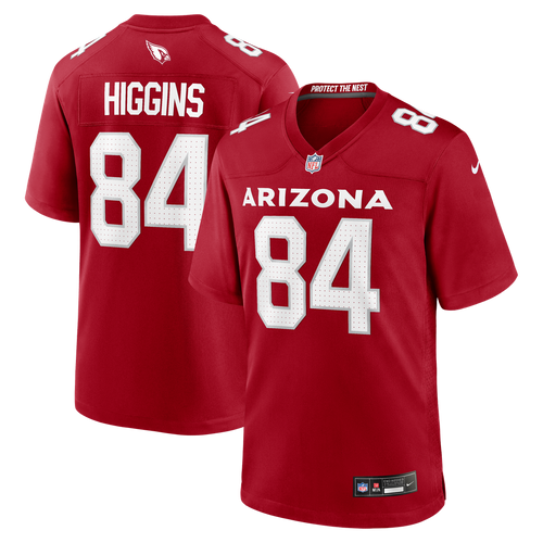 Arizona Cardinals Elijah Higgins Cardinal Team Game Jersey product image 1, provided for visual reference and product detail