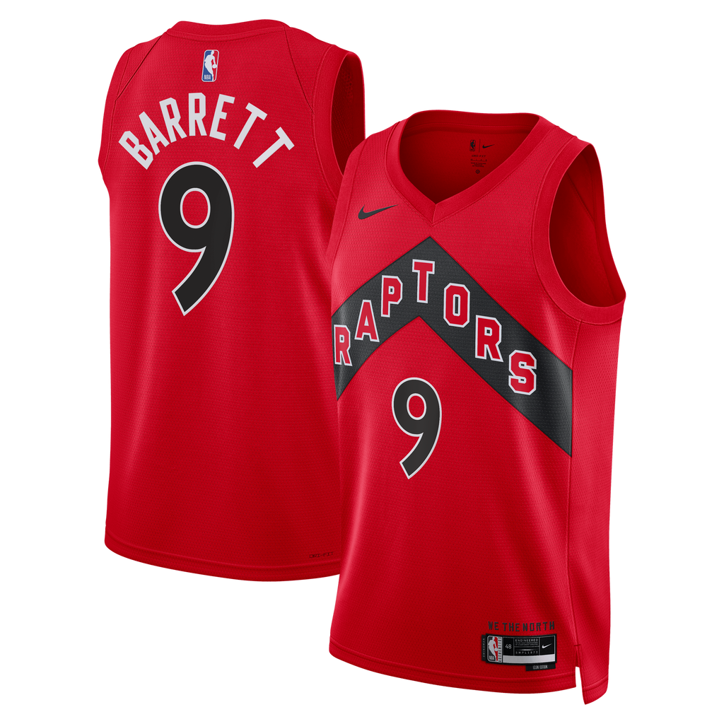 Toronto Raptors Nike Icon Edition Swingman Jersey - Red product image 2