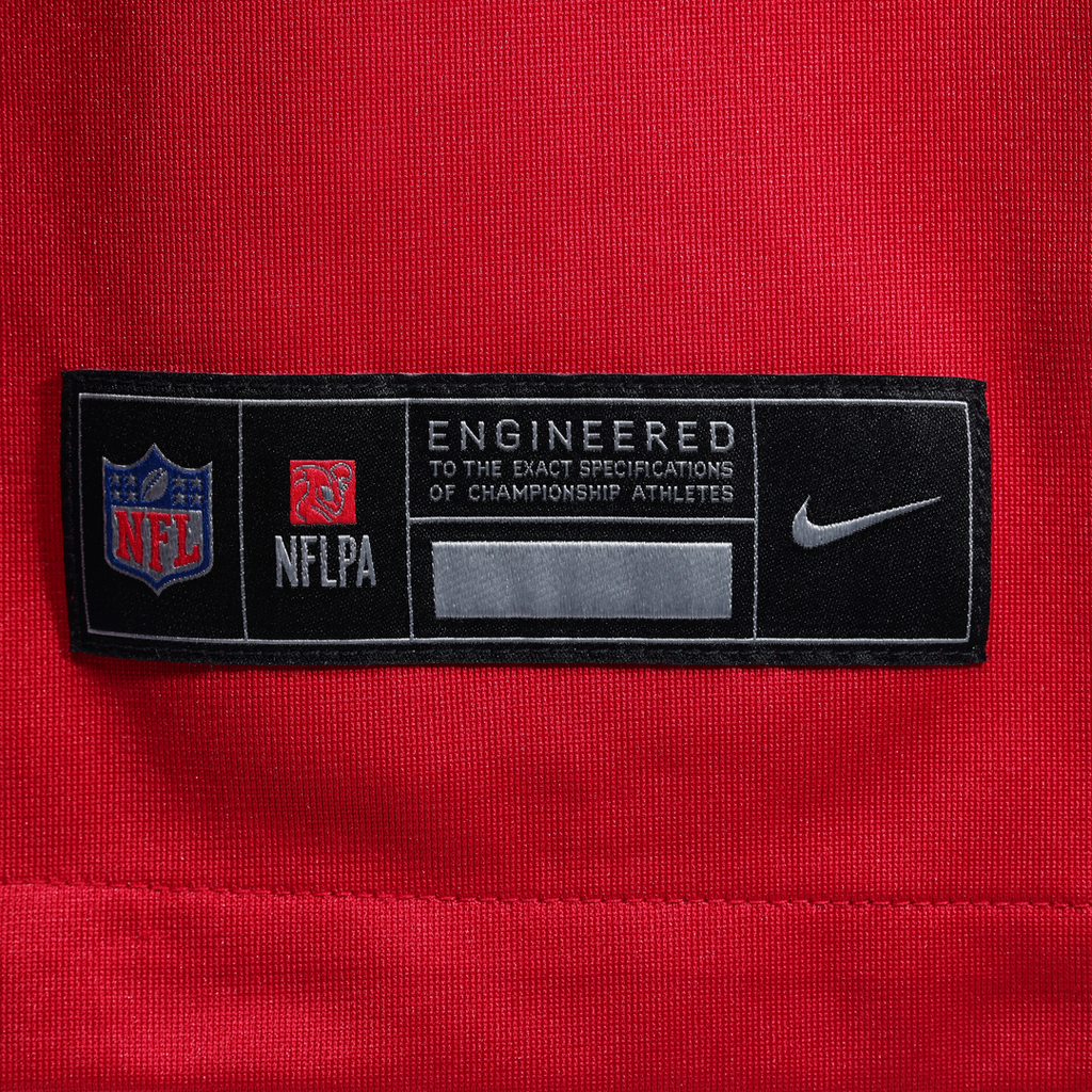 Tampa Bay Buccaneers Haason Reddick Red Team Game Jersey product image 6, provided for visual reference and product detail