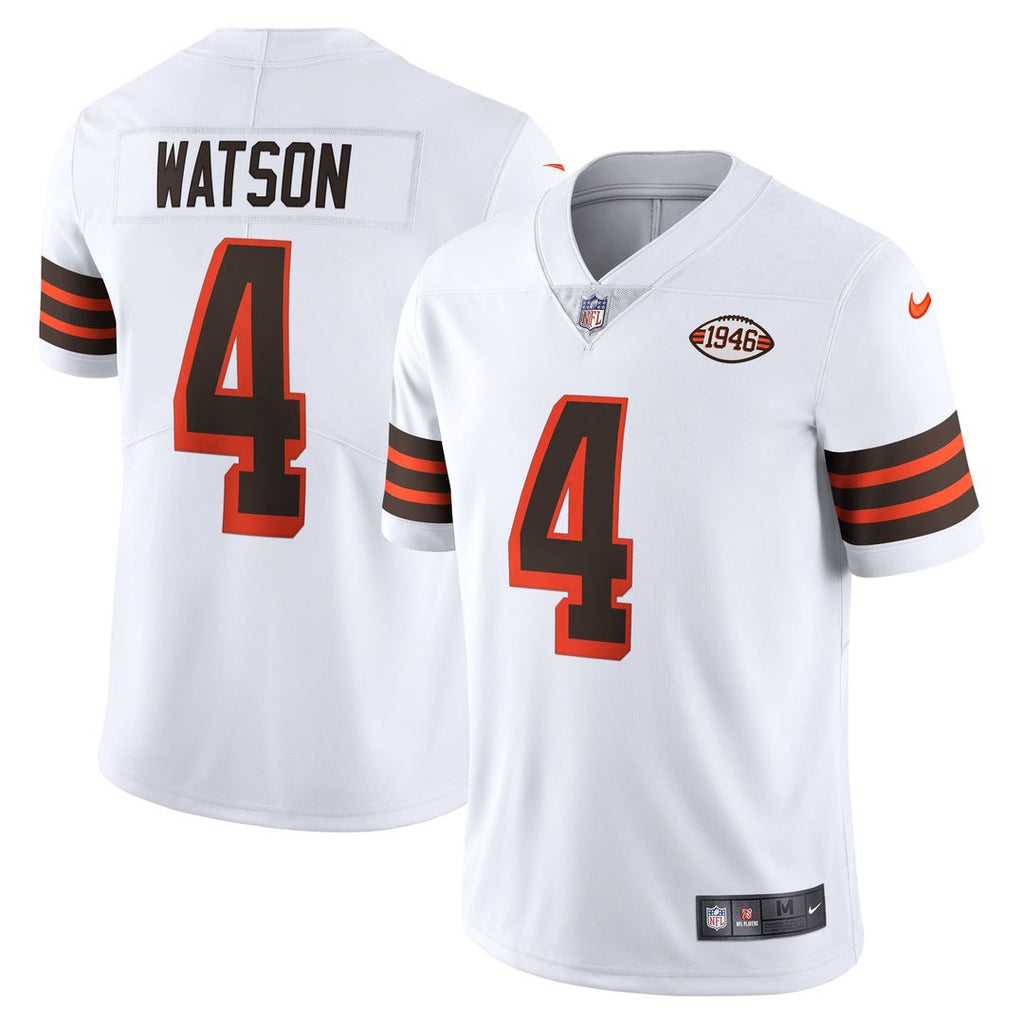 Cleveland Browns Deshaun Watson Brown Vapor Limited Jersey product image 7, provided for visual reference and product detail