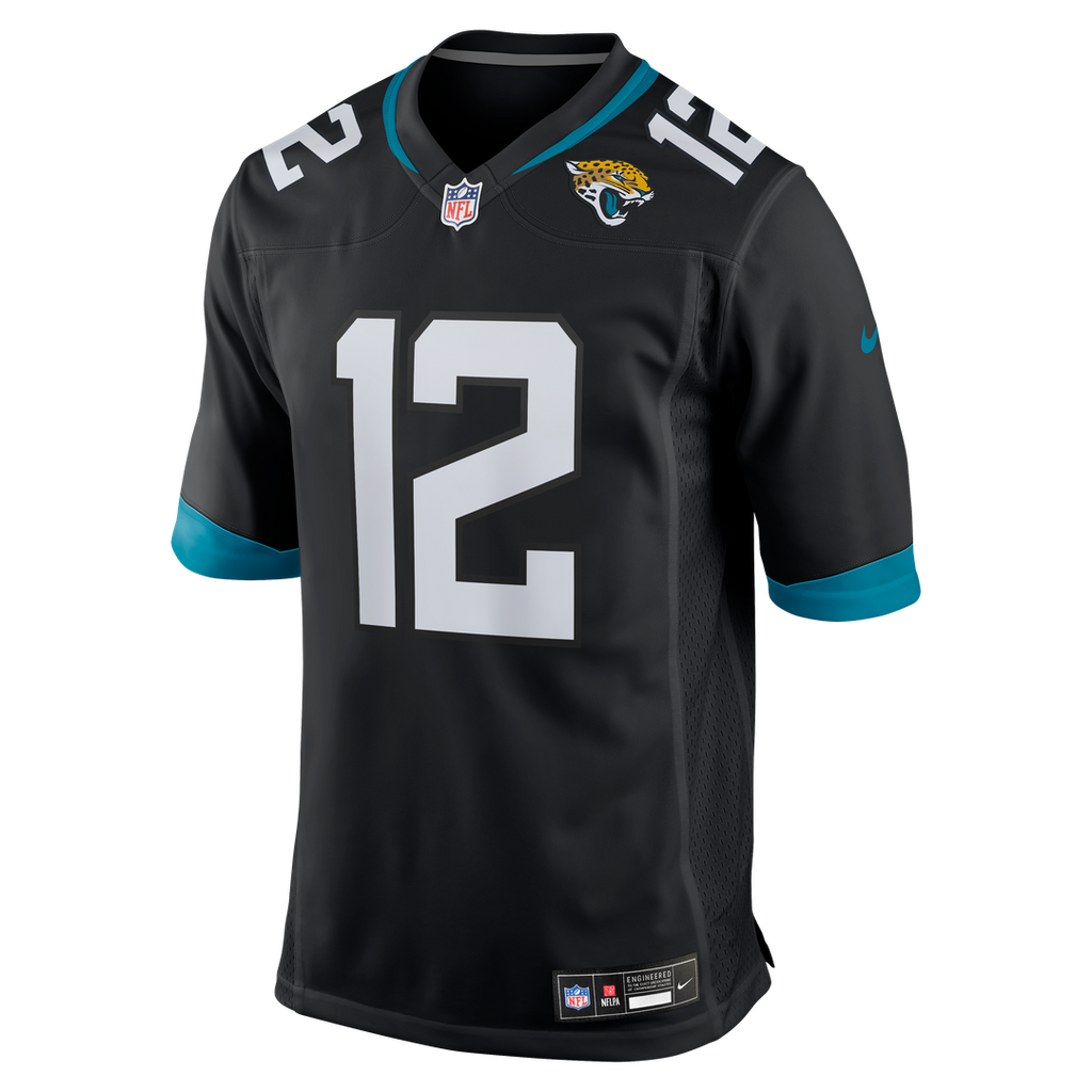Jacksonville Jaguars Travis Hunter Black Alternate Game Jersey product image 19, provided for visual reference and product