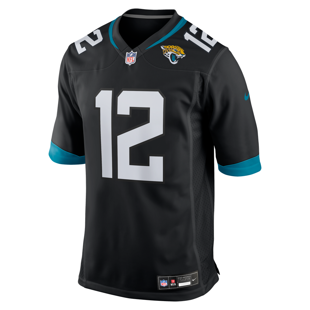 Jacksonville Jaguars Travis Hunter Black Alternate Game Jersey product image 19, provided for visual reference and product