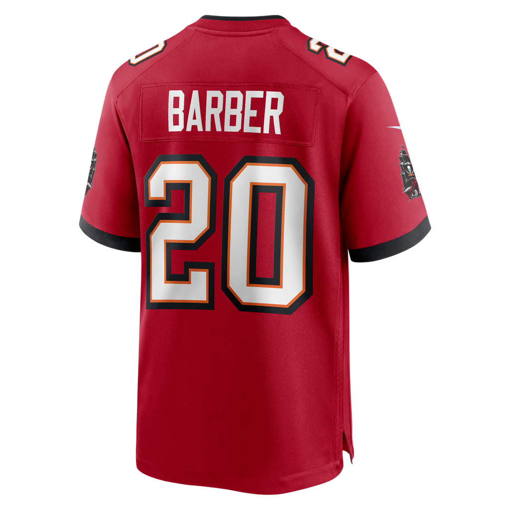 Tampa Bay Buccaneers Ronde Barber Red Game Retired Player Jersey product image 3, provided for visual reference and product