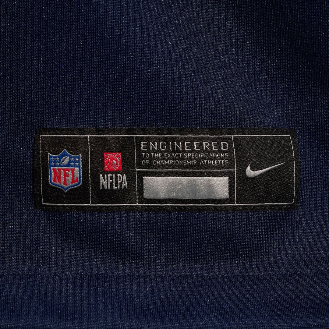 Denver Broncos Bo Nix Navy Alternate Game Jersey product image 12, provided for visual reference and product detail review