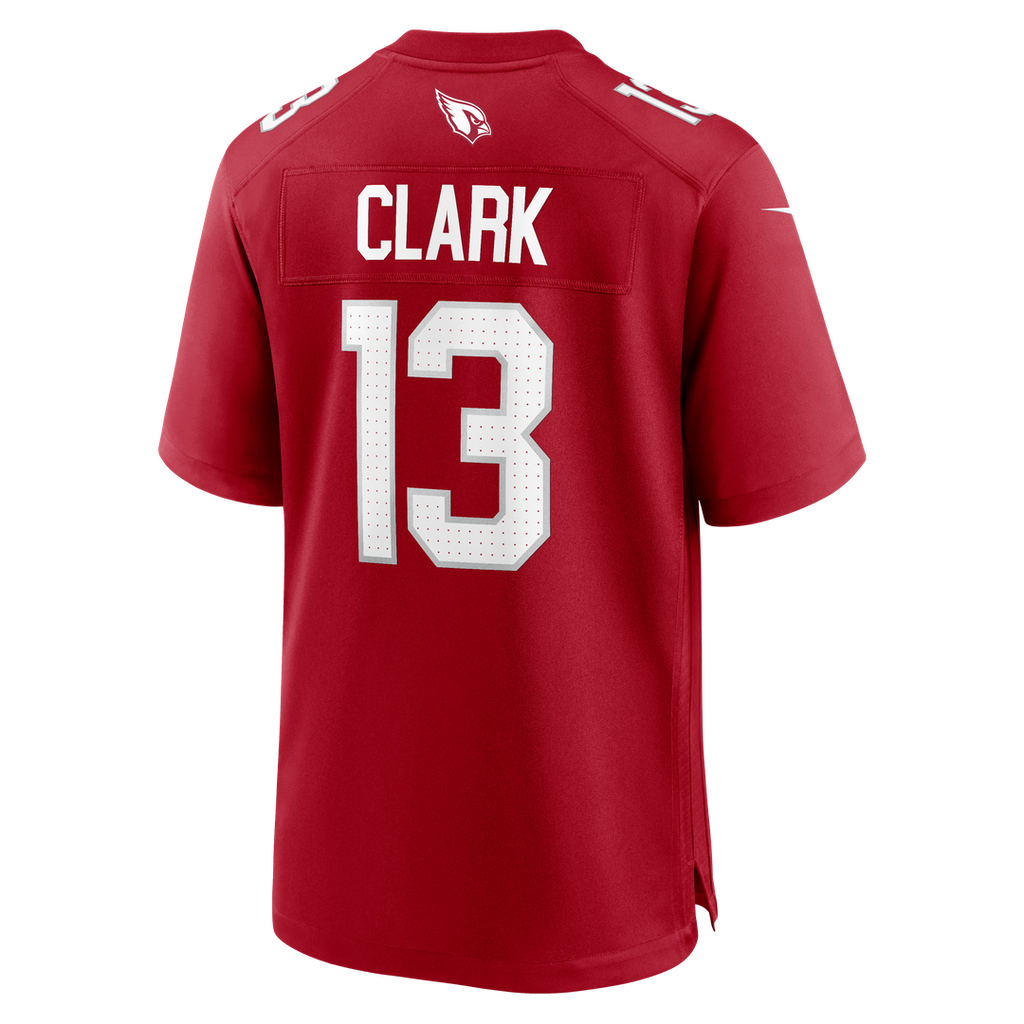 Arizona Cardinals Kei'Trel Clark Cardinal Game Jersey product image 3, provided for visual reference and product detail