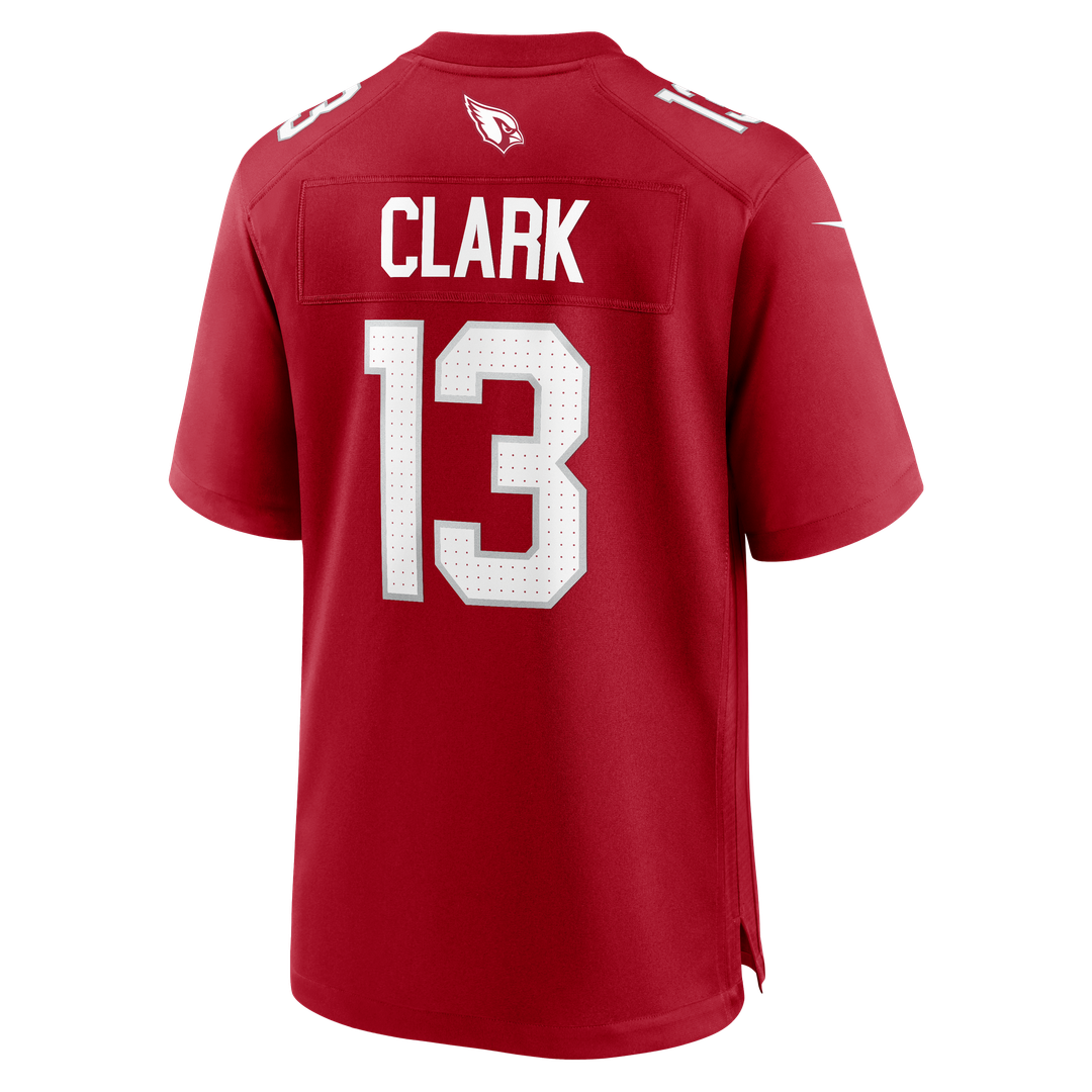 Arizona Cardinals Kei'Trel Clark Cardinal Game Jersey product image 3, provided for visual reference and product detail