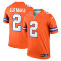 Denver Broncos Patrick Surtain II Orange Legend Player Performance Top product image 1, provided for visual reference and