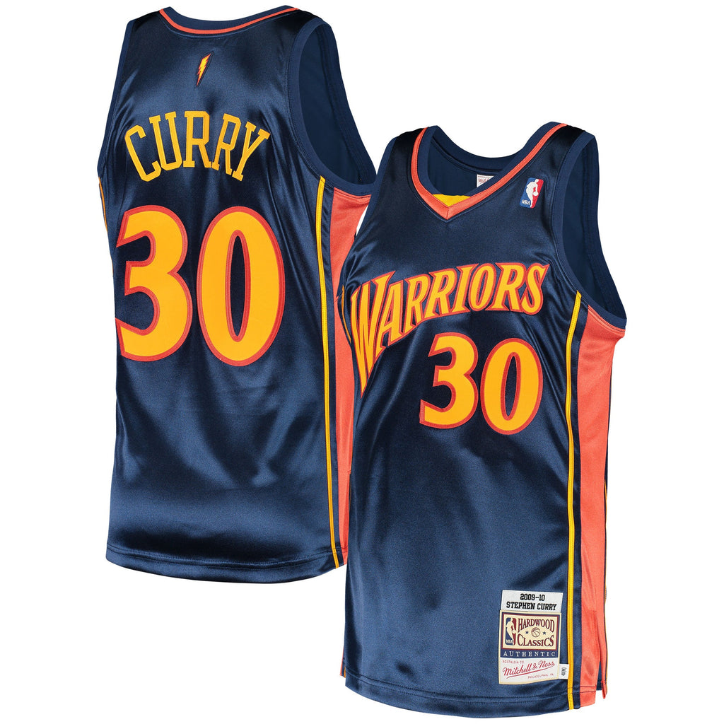 Men's Mitchell & Ness Stephen Curry Navy Golden State product image 2