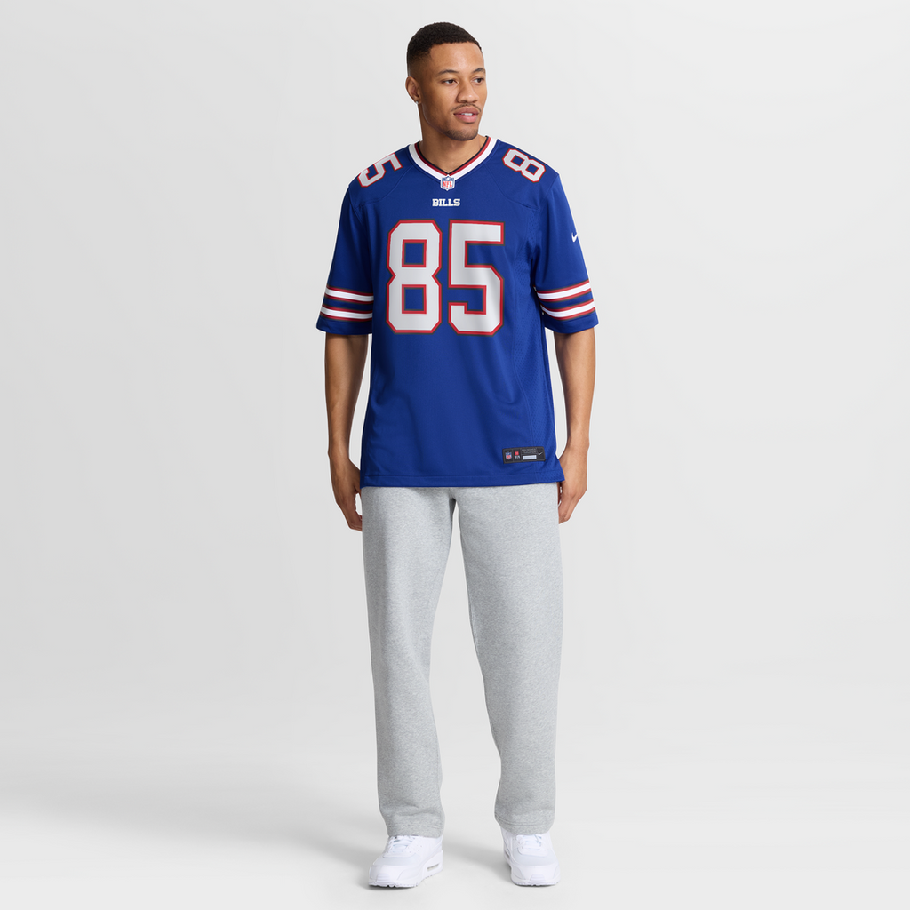 Buffalo Bills Jackson Hawes Royal Team Game Jersey product image 7, provided for visual reference and product detail review