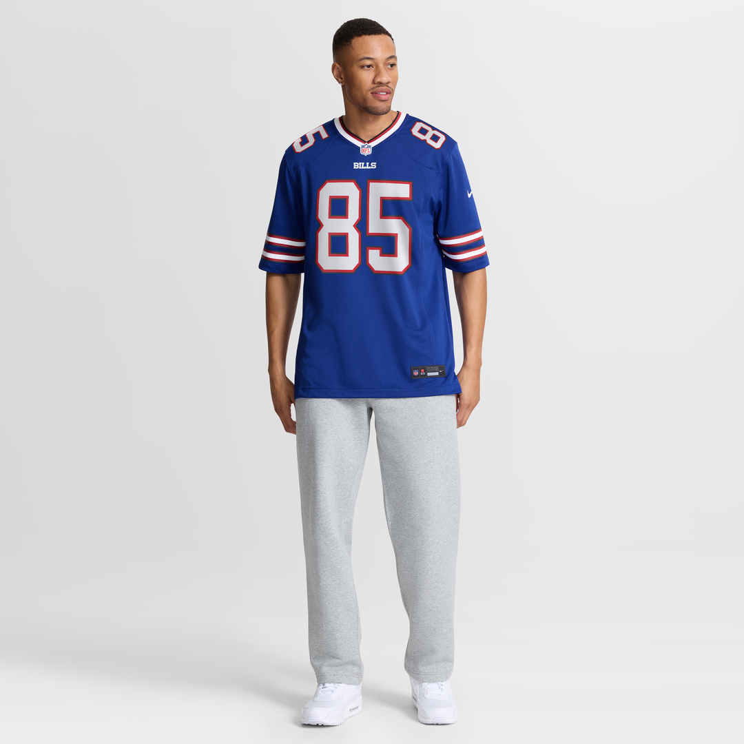 Buffalo Bills Jackson Hawes Royal Team Game Jersey product image 7, provided for visual reference and product detail review