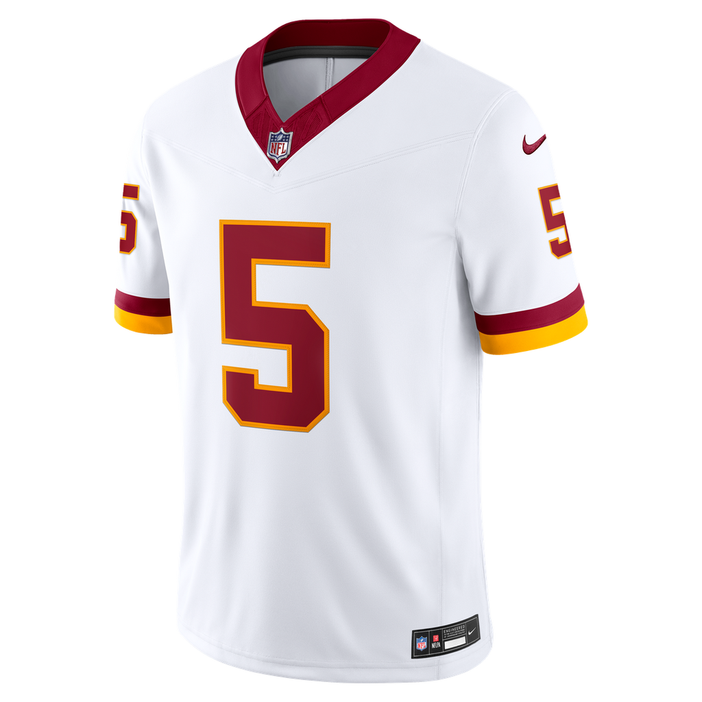 Washington Commanders Jayden Daniels Burgundy Team Vapor F.U.S.E. Stitched Limited Jersey product image 20, provided for