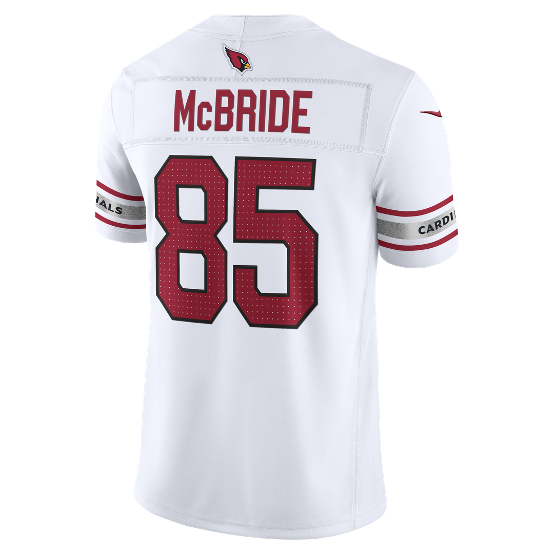 Arizona Cardinals Trey McBride White Vapor F.U.S.E. Stitched Limited Jersey product image 3, provided for visual reference