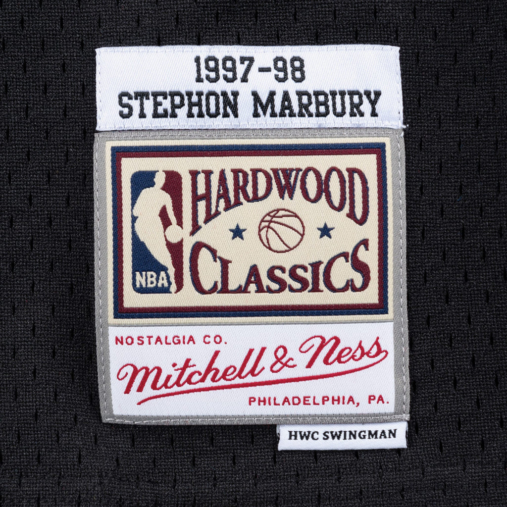 Stephon Marbury Minnesota Timberwolves 1997-98 Swingman Alternate Jersey product image 4, provided for visual reference and