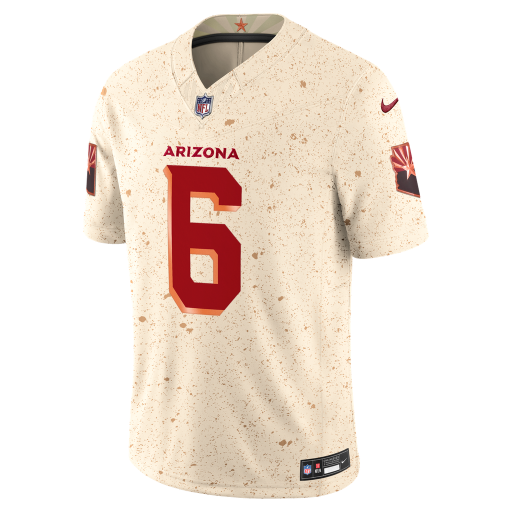 Arizona Cardinals James Conner Natural Rivalries Collection Stitched Limited Jersey product image 2, provided for visual