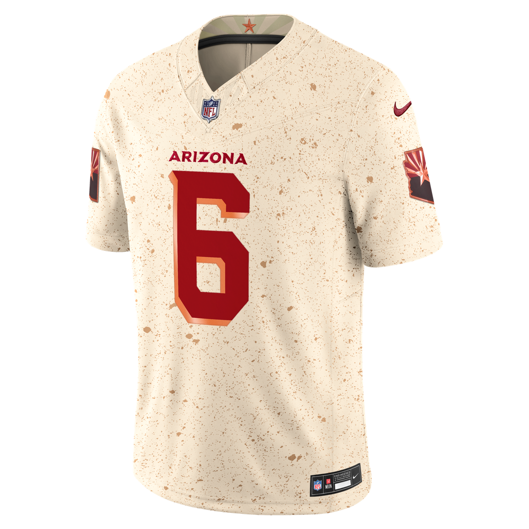 Arizona Cardinals James Conner Natural Rivalries Collection Stitched Limited Jersey product image 2, provided for visual