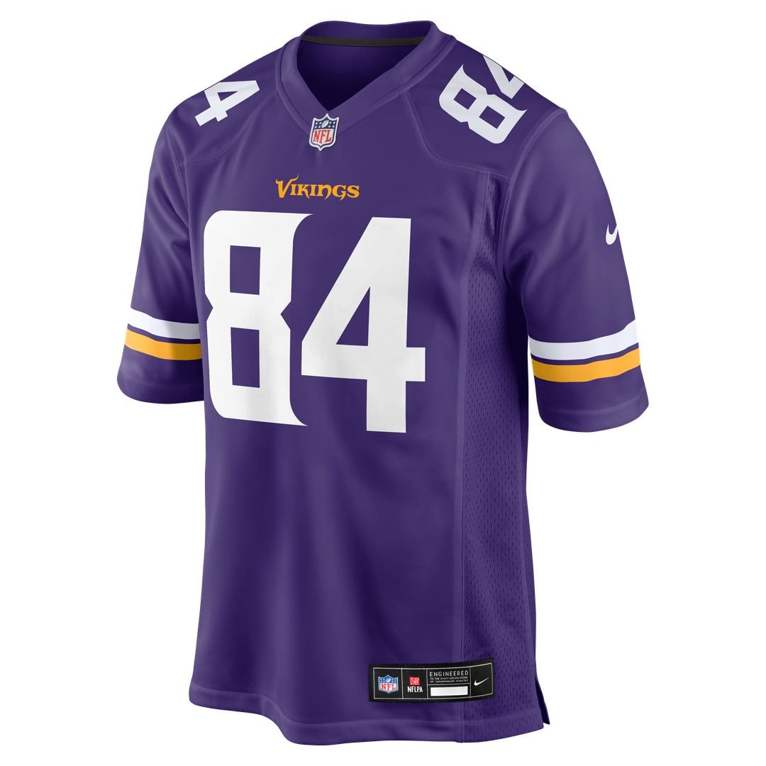 Minnesota Vikings Randy Moss White Retired Player Game Jersey product image 8, provided for visual reference and product