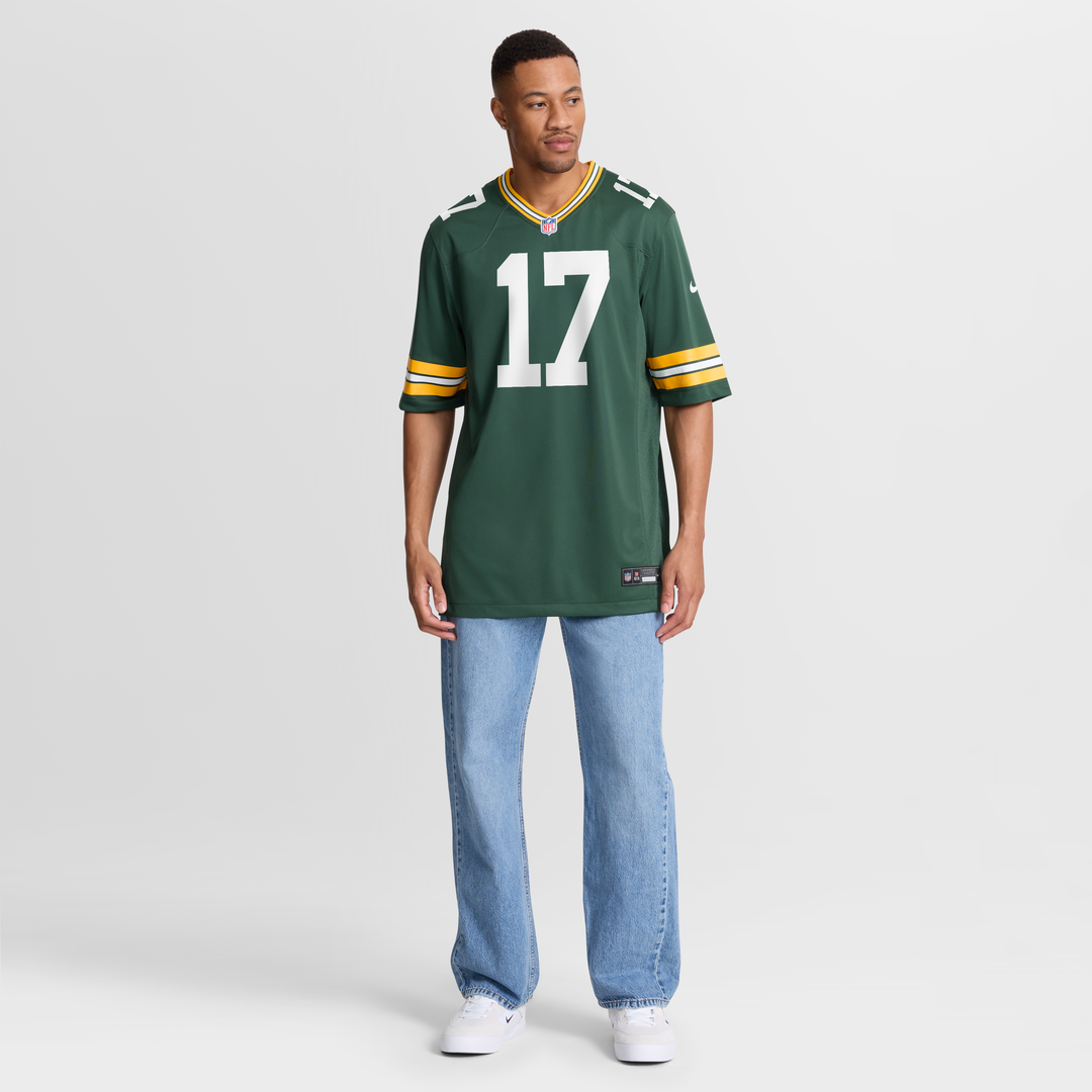 Green Bay Packers Brandon McManus Green Team Game Jersey product image 7, provided for visual reference and product detail
