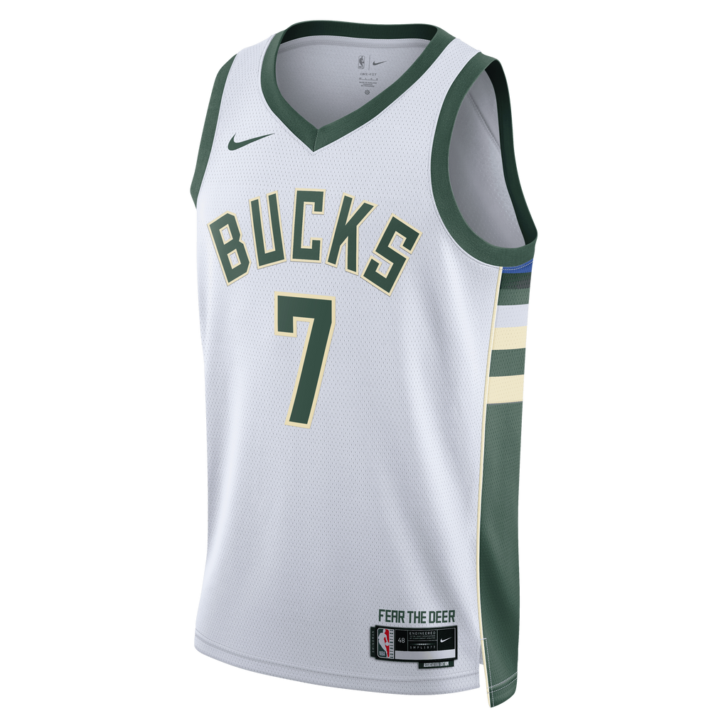 Milwaukee Bucks Nike Association Edition Swingman Jersey product image 3