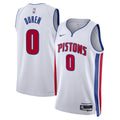 Jalen Duren Detroit Pistons Association Edition Swingman Jersey - White - Unisex product image 1, provided for visual