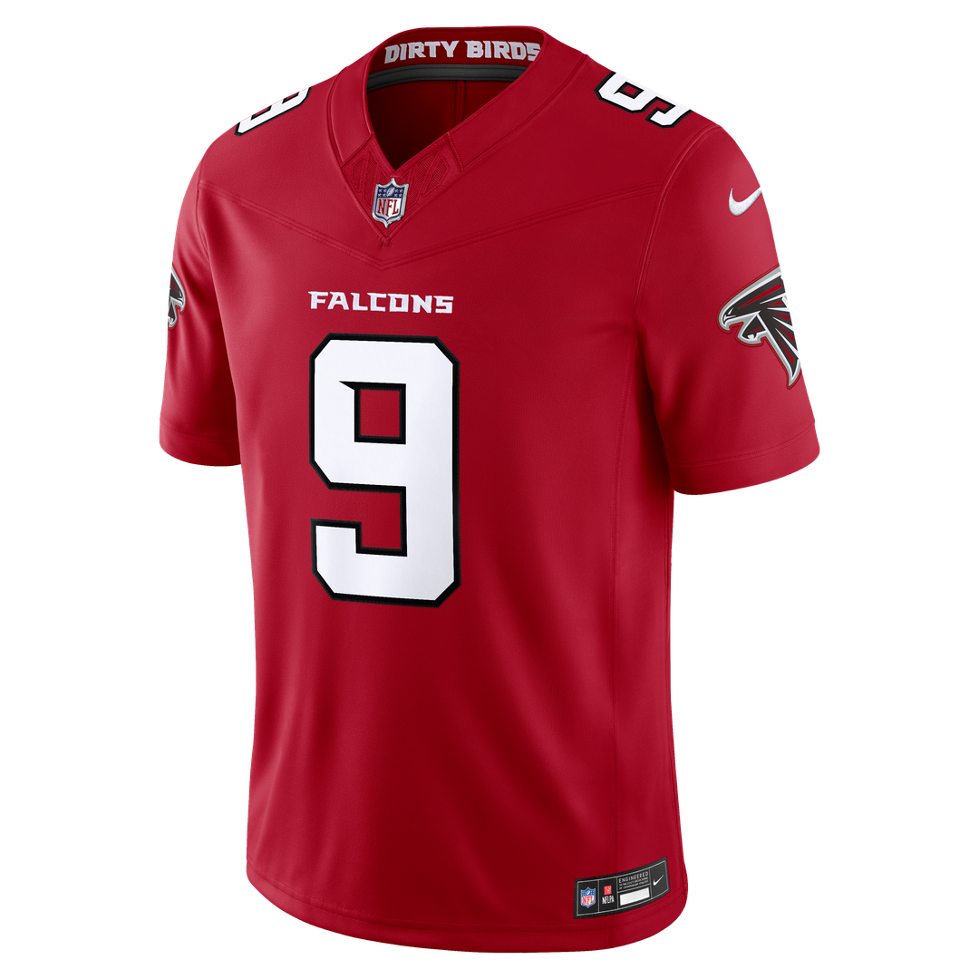 Atlanta Falcons Michael Penix Jr. Black Alternate Throwback Vapor F.U.S.E. Stitched Limited Jersey product image 16,