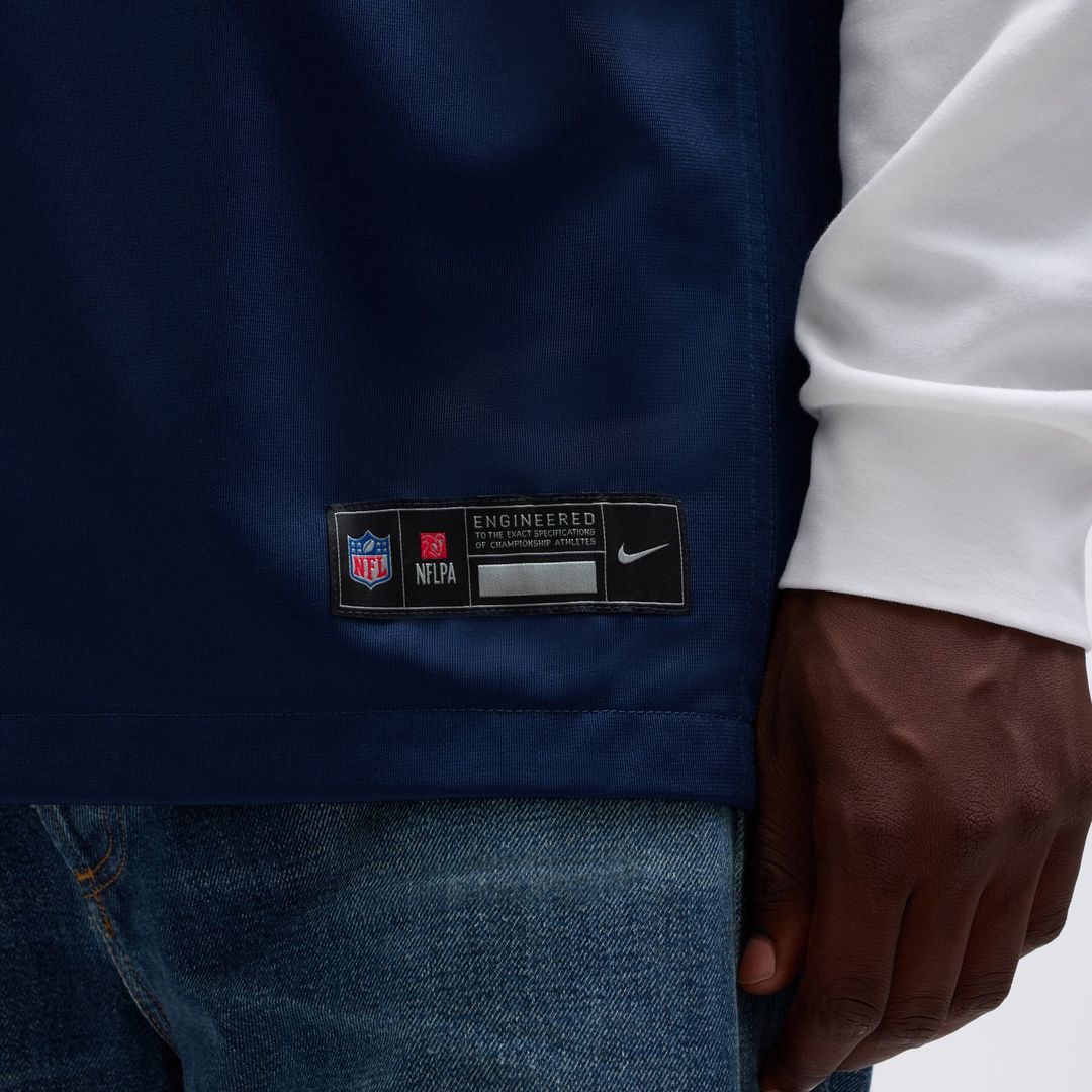 Tennessee Titans Will Levis Navy Game Jersey product image 9, provided for visual reference and product detail review
