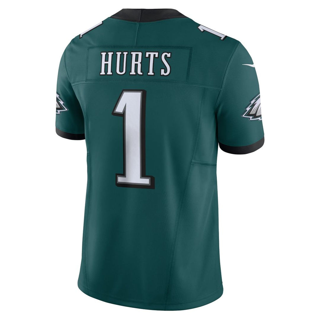 Philadelphia Eagles Jalen Hurts Green Vapor F.U.S.E. Limited Jersey product image 6, provided for visual reference and