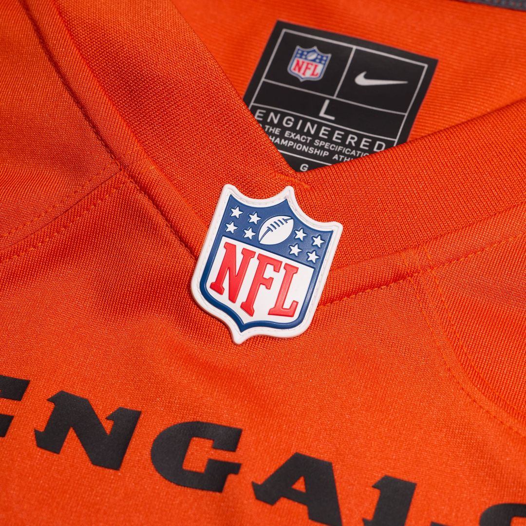 Cincinnati Bengals Myles Murphy White Team Game Jersey product image 10, provided for visual reference and product detail