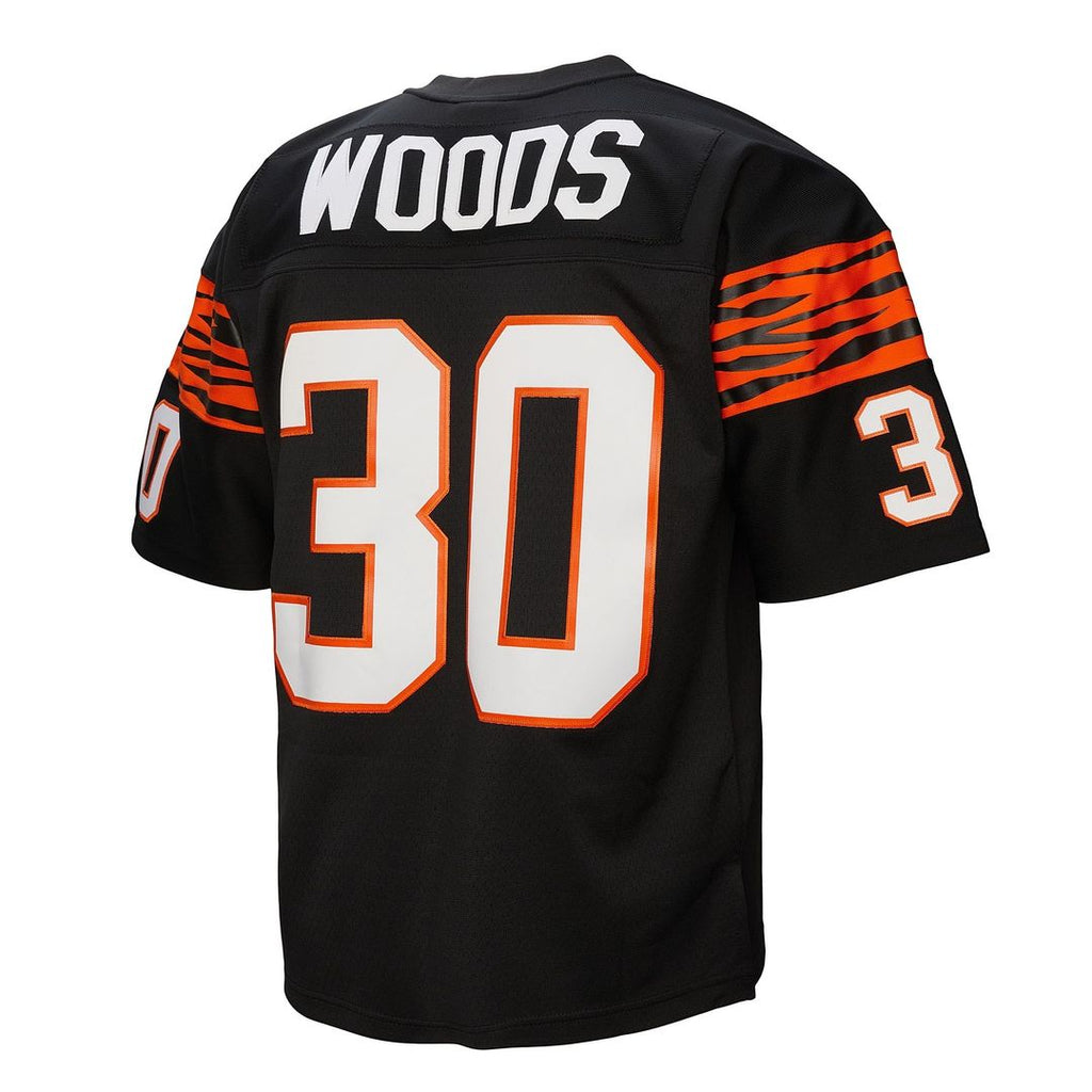 Cincinnati Bengals Ickey Woods Black 1988 Legacy Replica Jersey product image 6, provided for visual reference and product