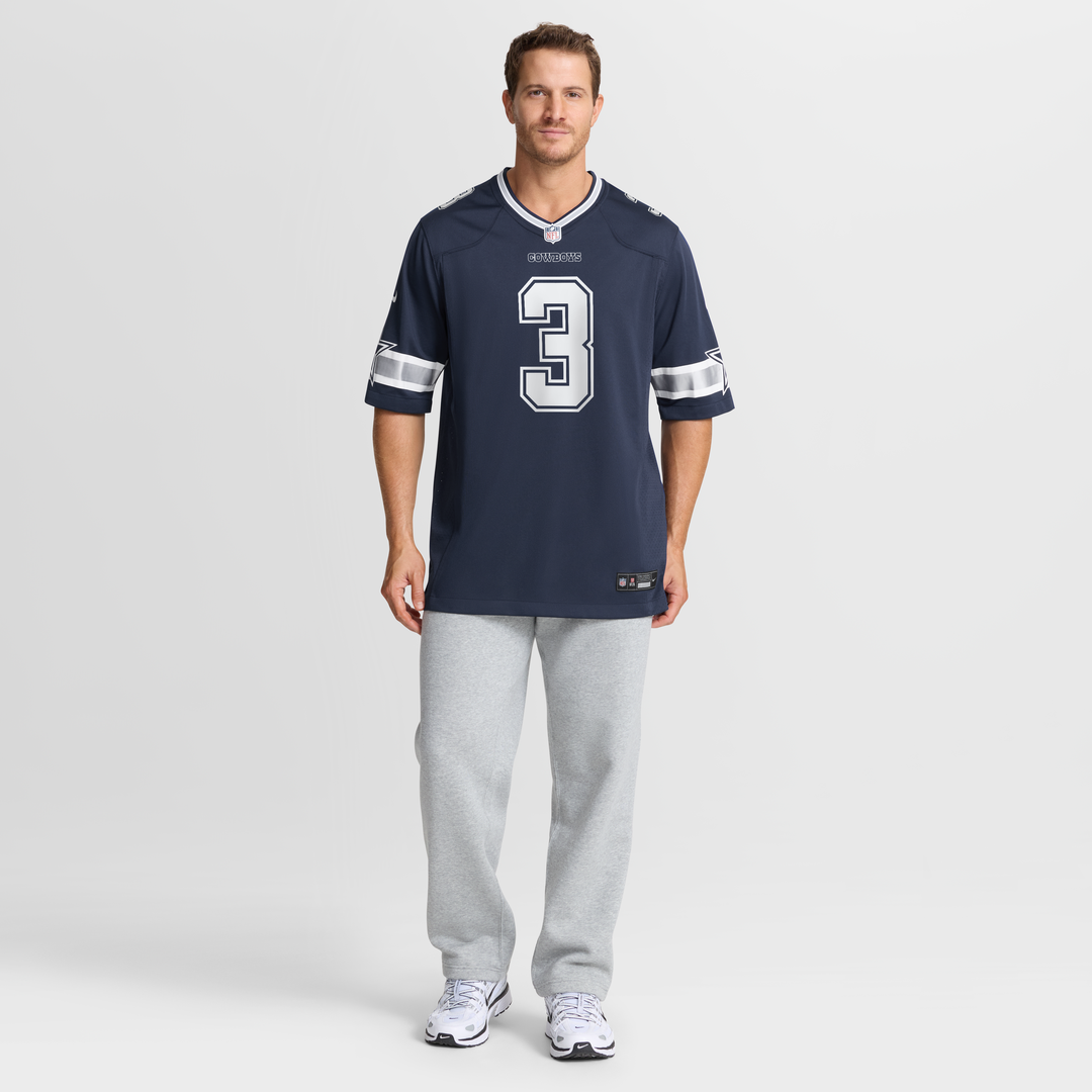 Dallas Cowboys George Pickens Navy Game Jersey product image 15, provided for visual reference and product detail review