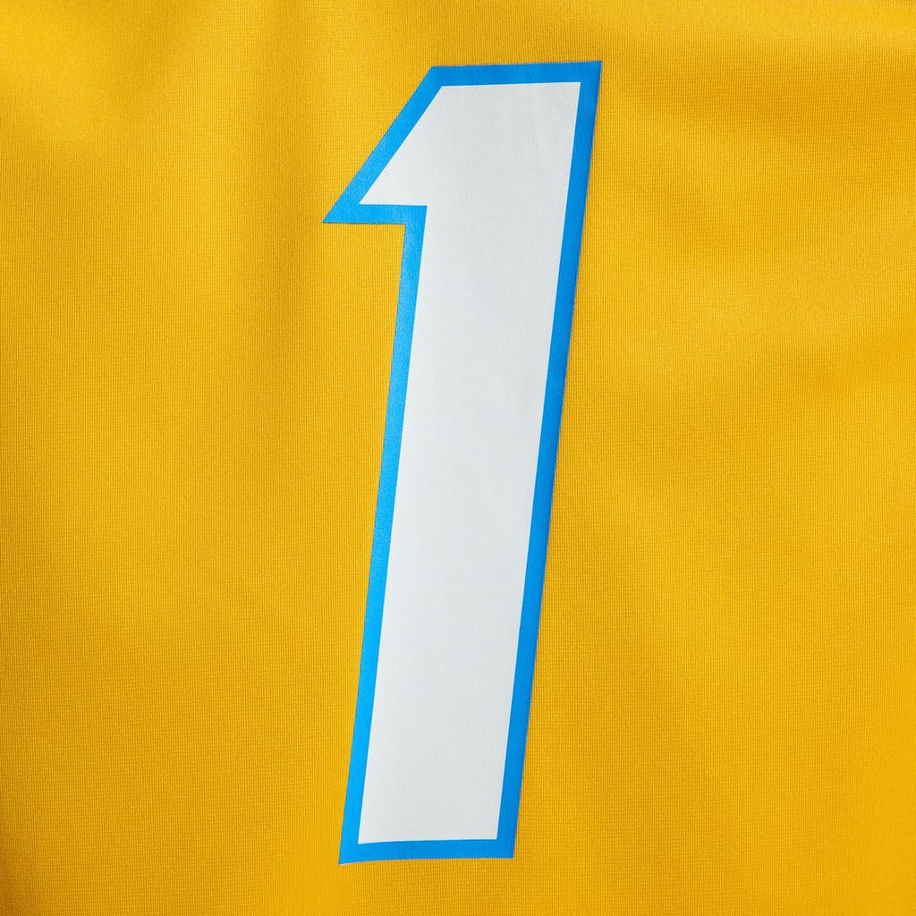 Los Angeles Chargers Quentin Johnston Powder Blue Game Player Jersey product image 30, provided for visual reference and